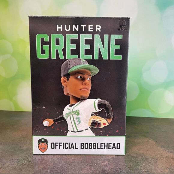 Hunter Greene #3 Dayton Dragons Bobblehead – New in Box! - Picture 9 of 12